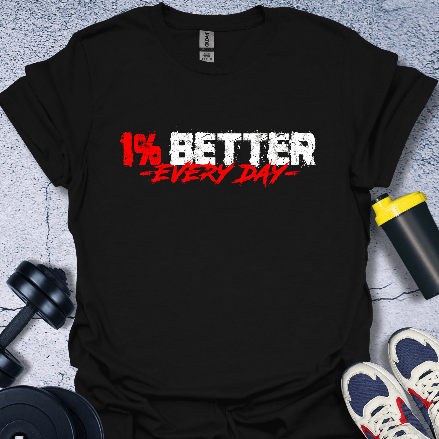 T-Shirt Black / S 1% Better Everyday T-Shirt