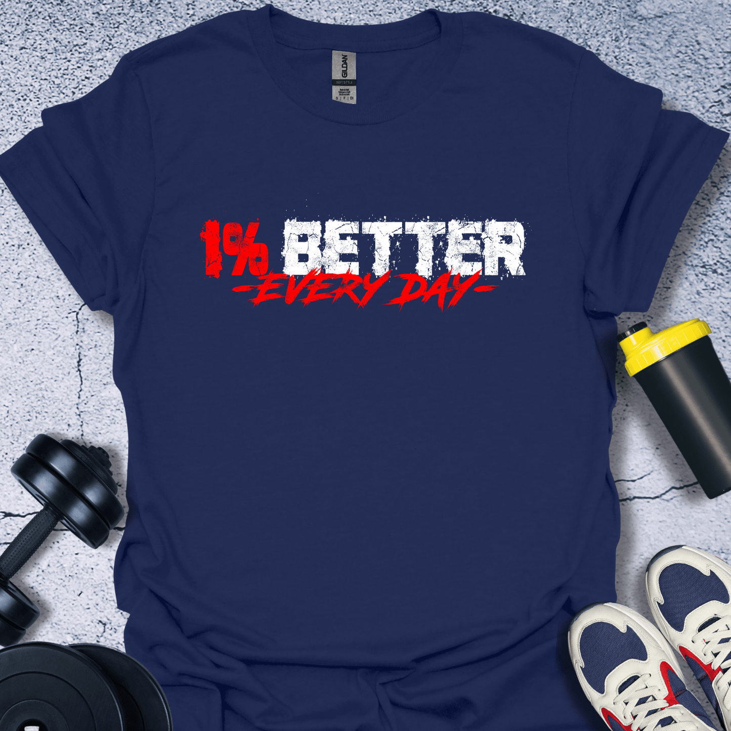 T-Shirt Navy / S 1% Better Everyday T-Shirt