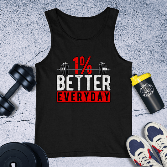 Tank Top Black / XS 1% Better Everyday Tank Top