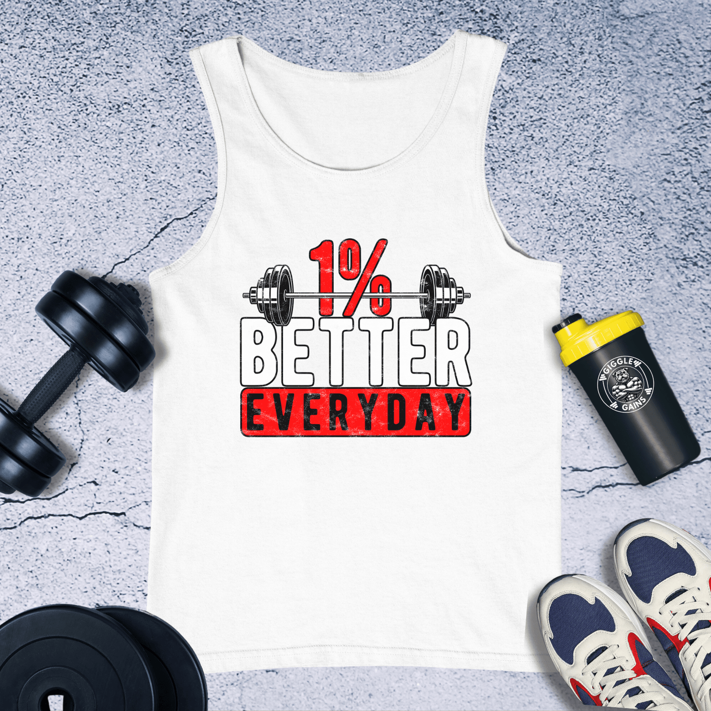 Tank Top White / XS 1% Better Everyday Tank Top