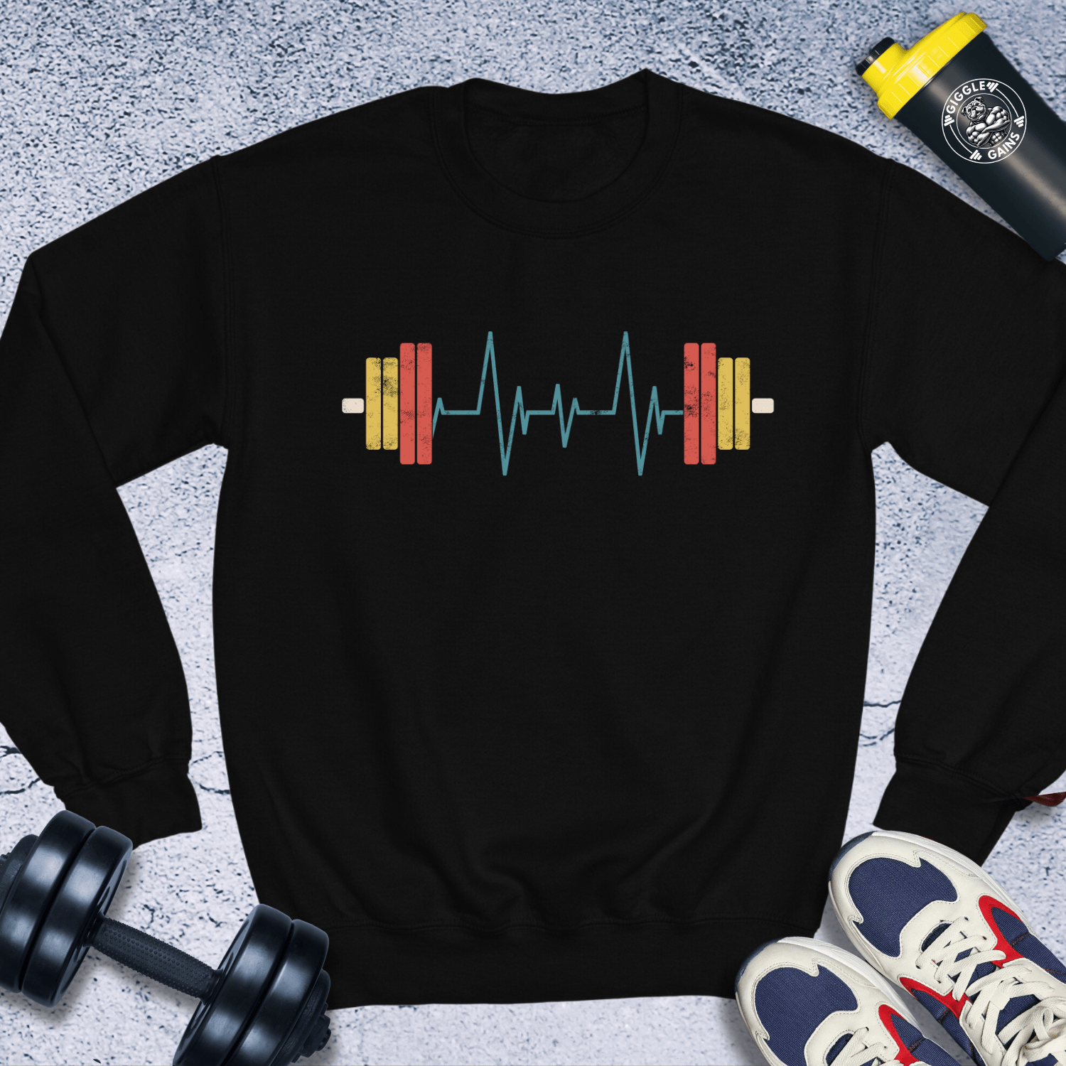 Sweatshirt Black / S Barbeat Crewneck