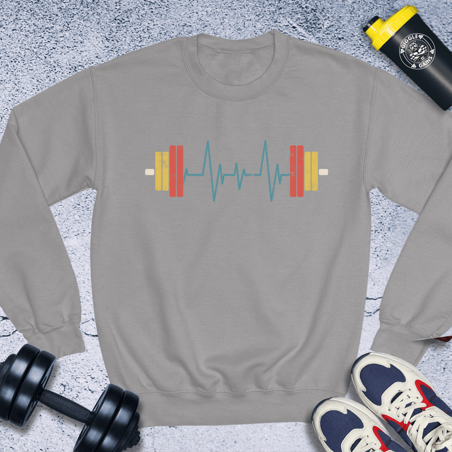 Sweatshirt Sport Grey / S Barbeat Crewneck