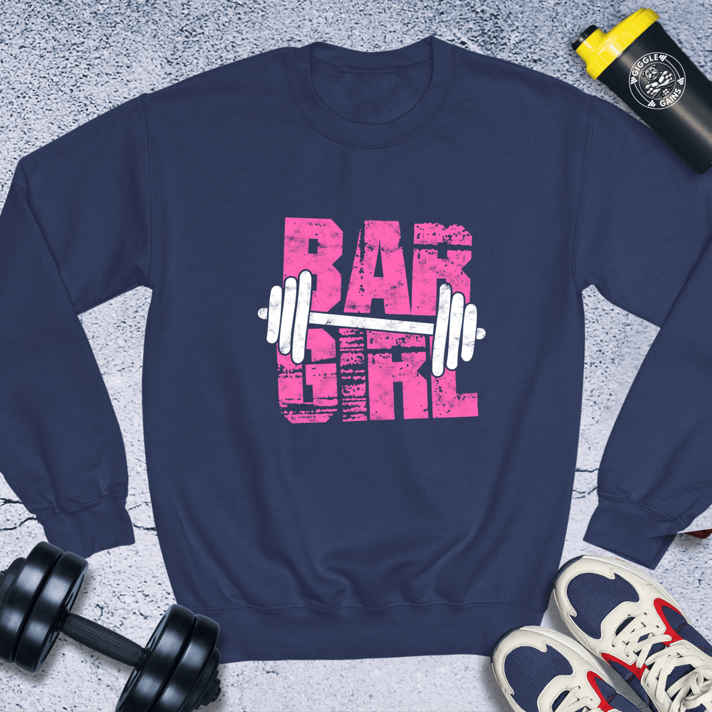 Sweatshirt Navy / S BARGIRL Crewneck