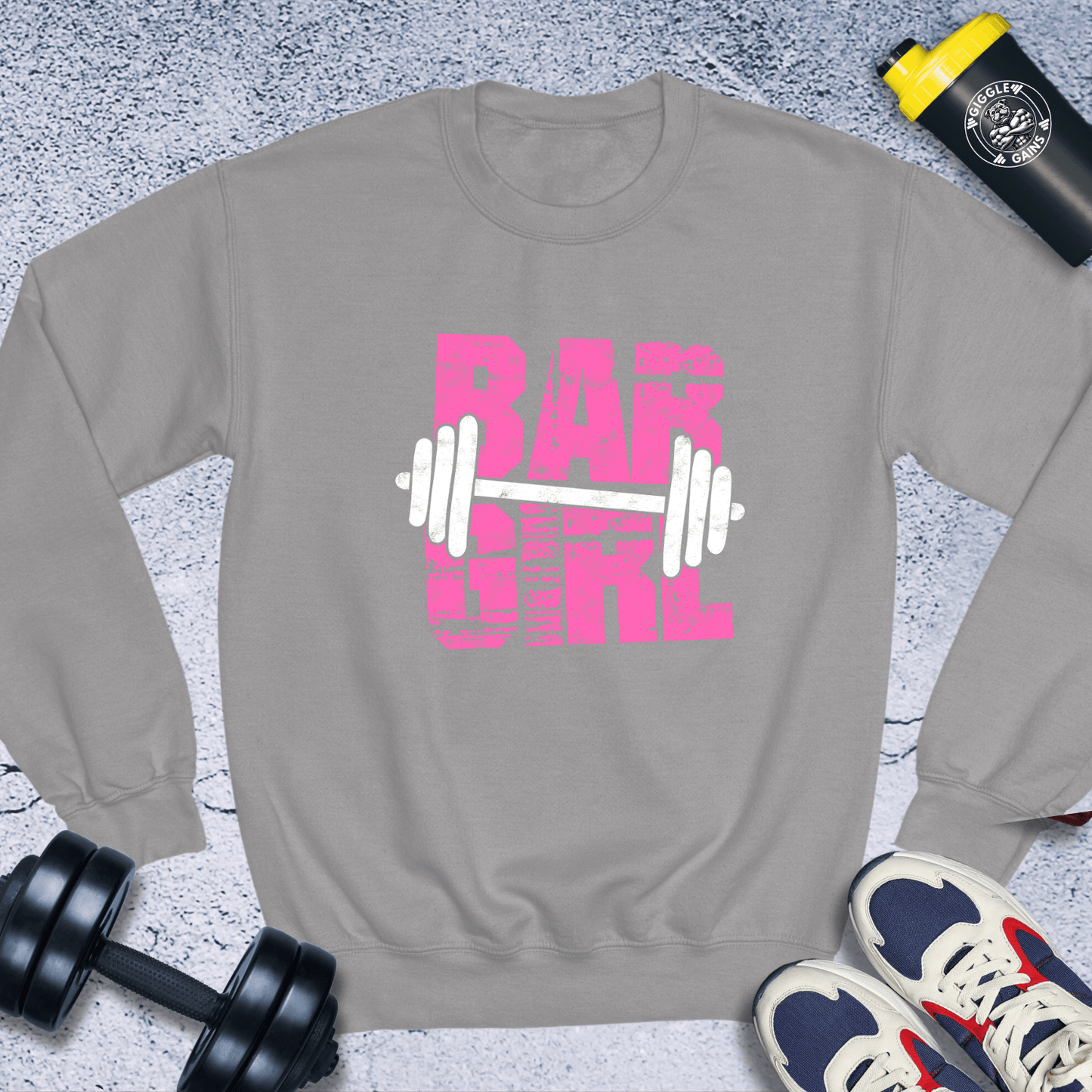 Sweatshirt Sport Grey / S BARGIRL Crewneck