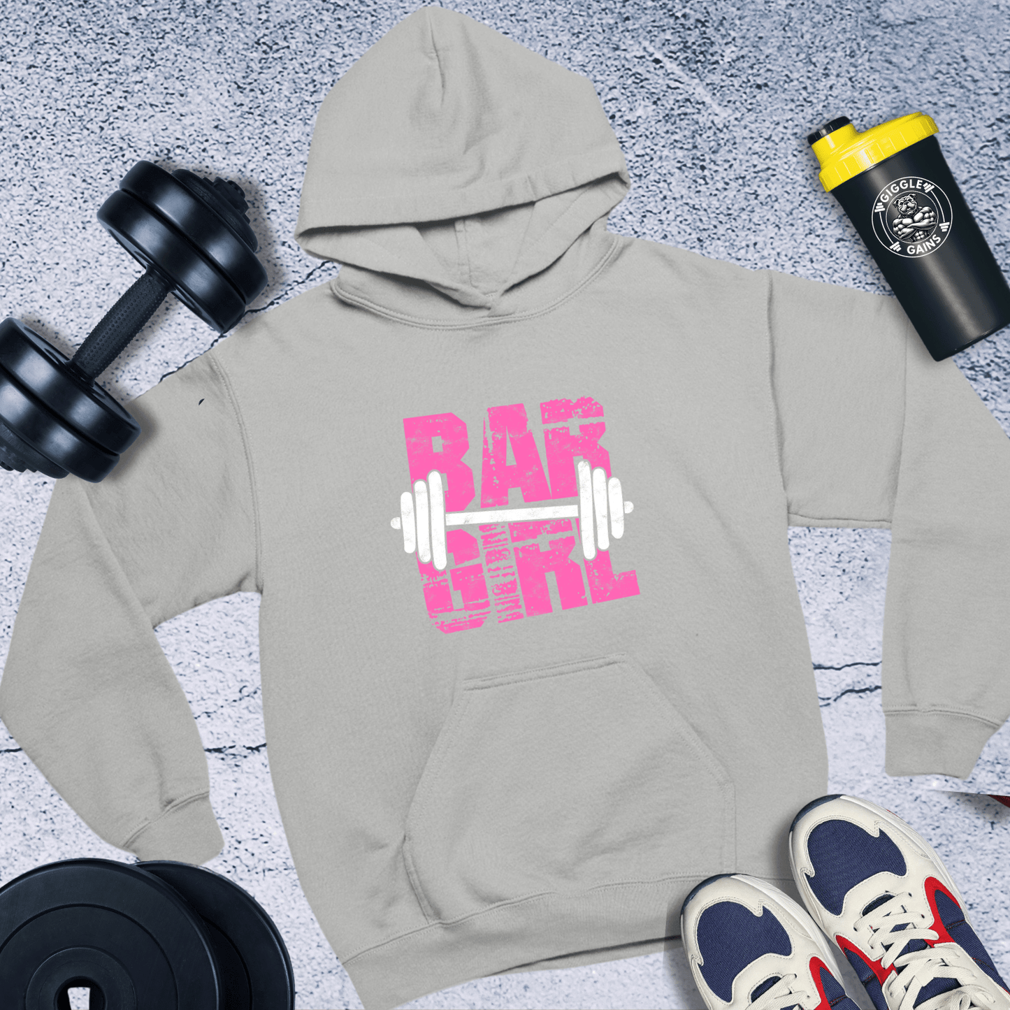 Hoodie Sport Grey / S BARGIRL Hoodie