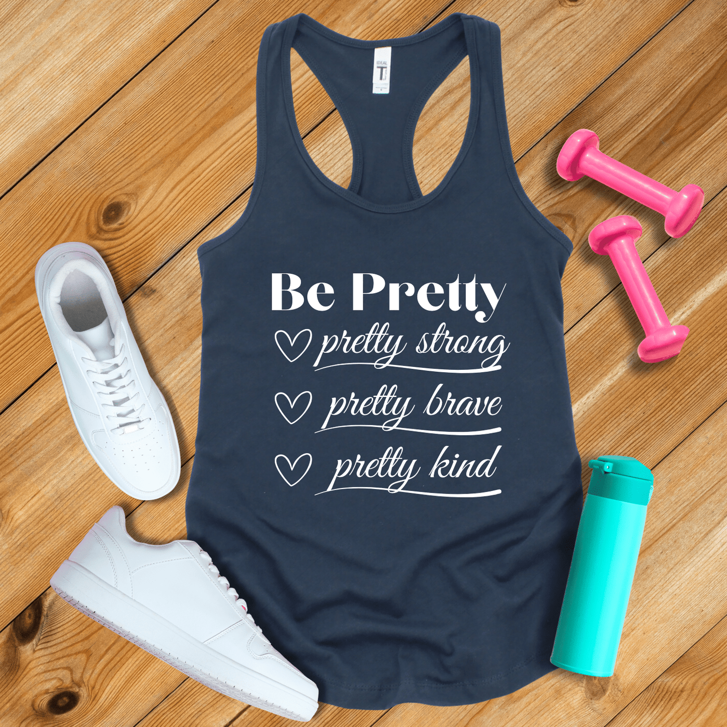 Tank Top Solid Midnight Navy / XS Be Pretty Tank Top