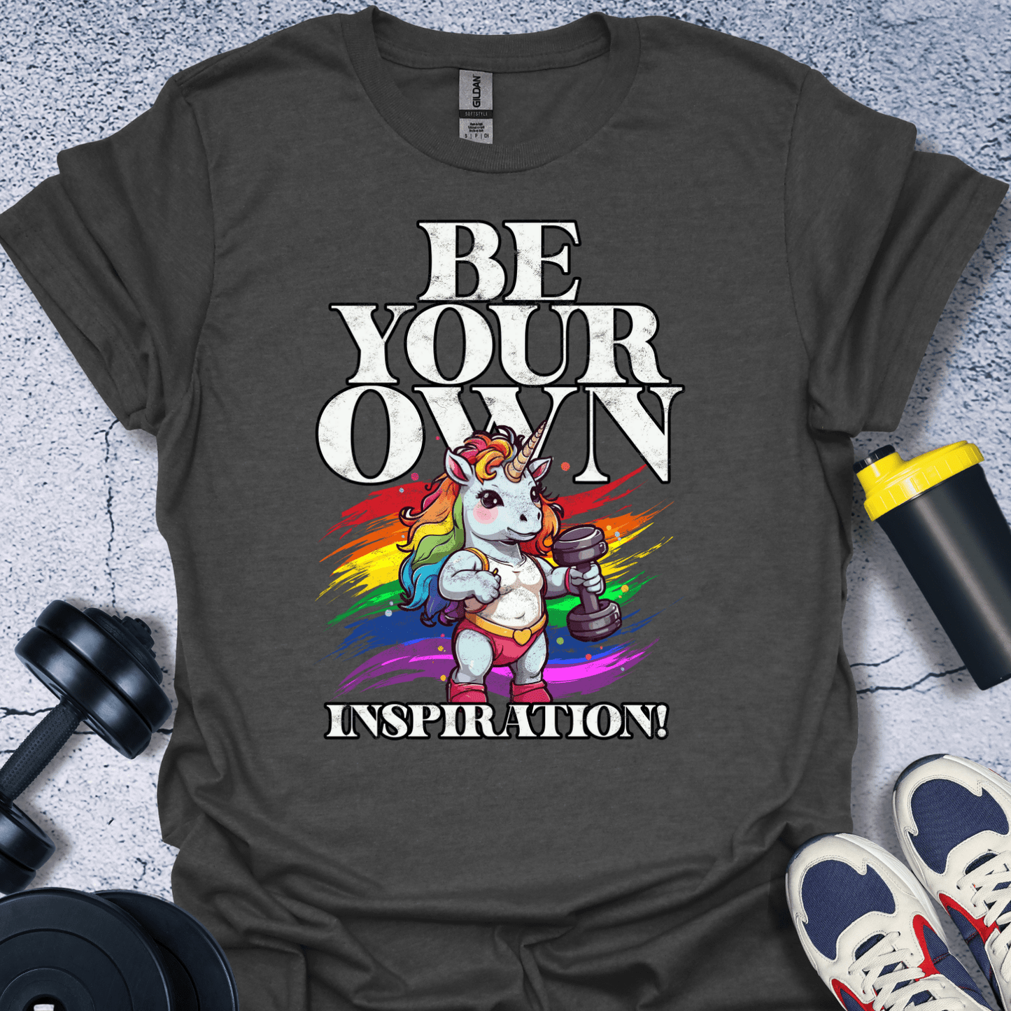 T-Shirt Dark Heather / S Be Your Own Inspiration T-Shirt