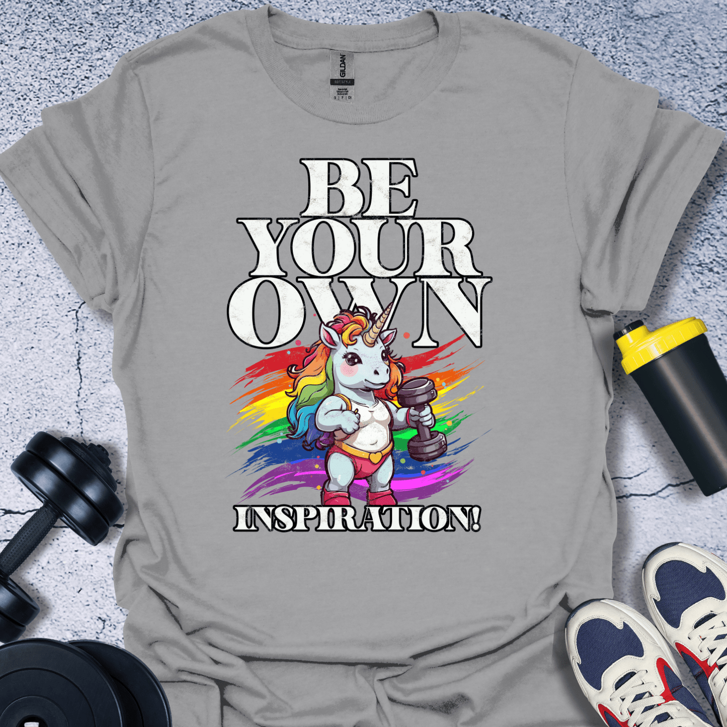 T-Shirt Sport Grey / S Be Your Own Inspiration T-Shirt