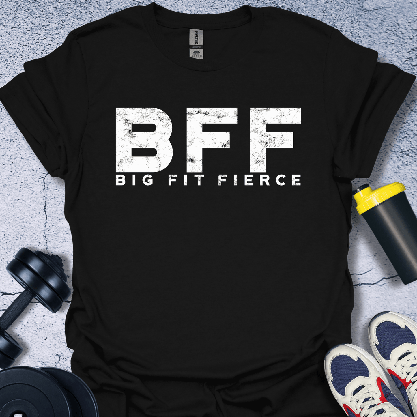 T-Shirt Black / S Big Fit Fierce T-Shirt