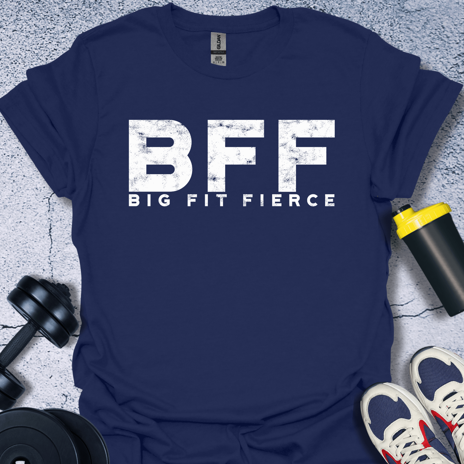 T-Shirt Navy / S Big Fit Fierce T-Shirt