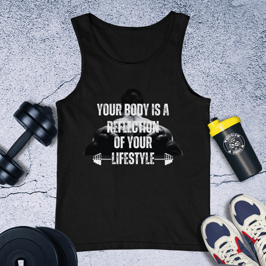 Tank Top Black / XS Body Is A Reflection Of Your Lifestyle Tank Top