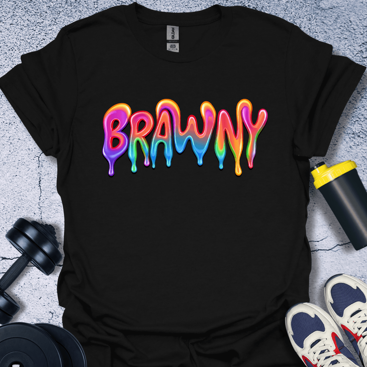 T-Shirt Black / S Brawny T-Shirt