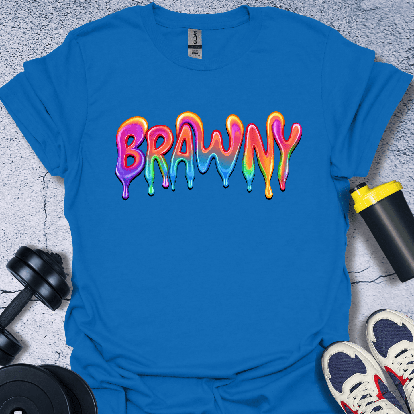 T-Shirt Royal / S Brawny T-Shirt