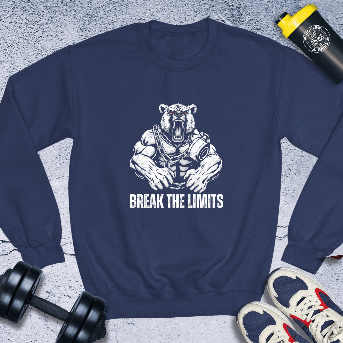 Sweatshirt Navy / S Break The Limits Crewneck