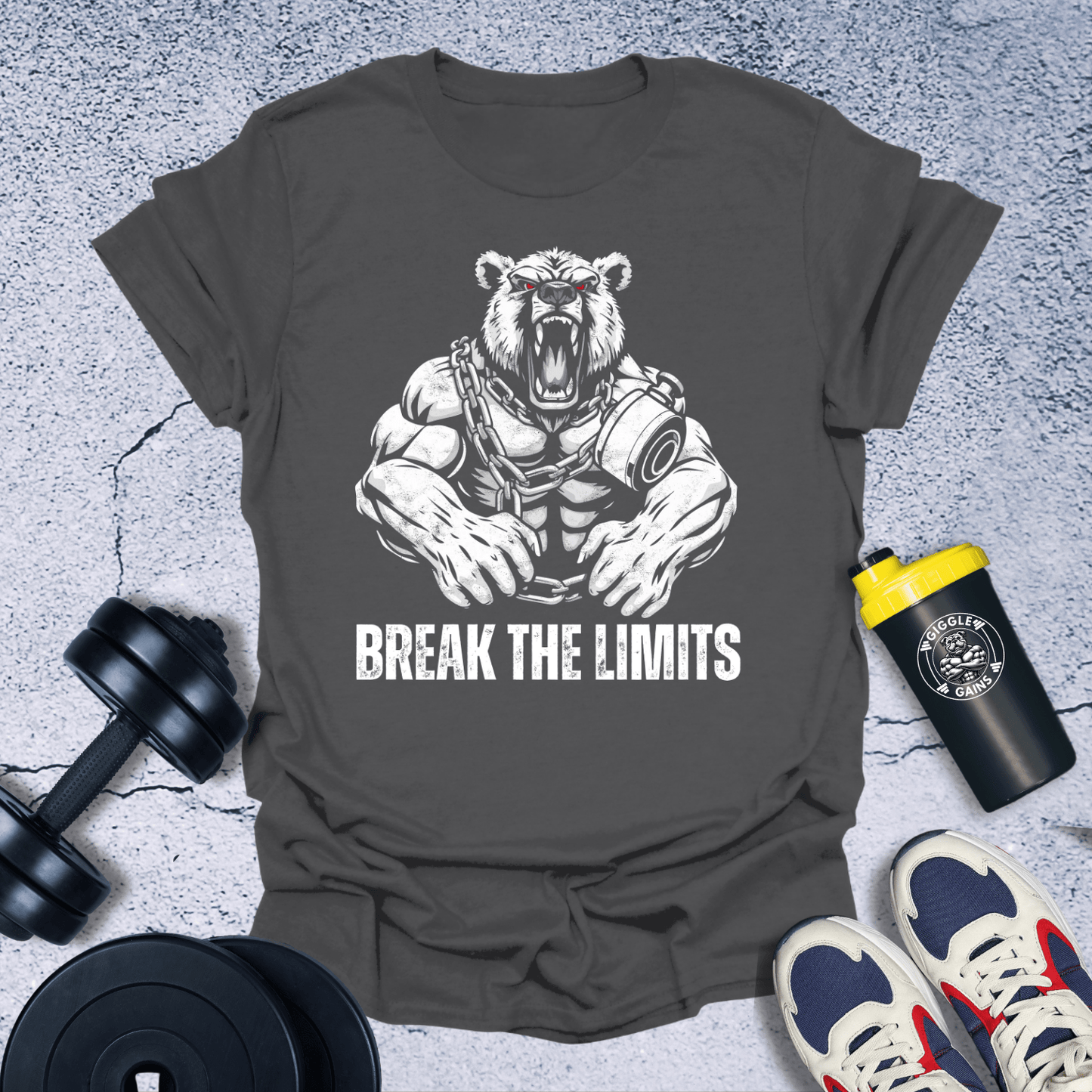 T-Shirt Dark Heather / S Break The Limits T-Shirt