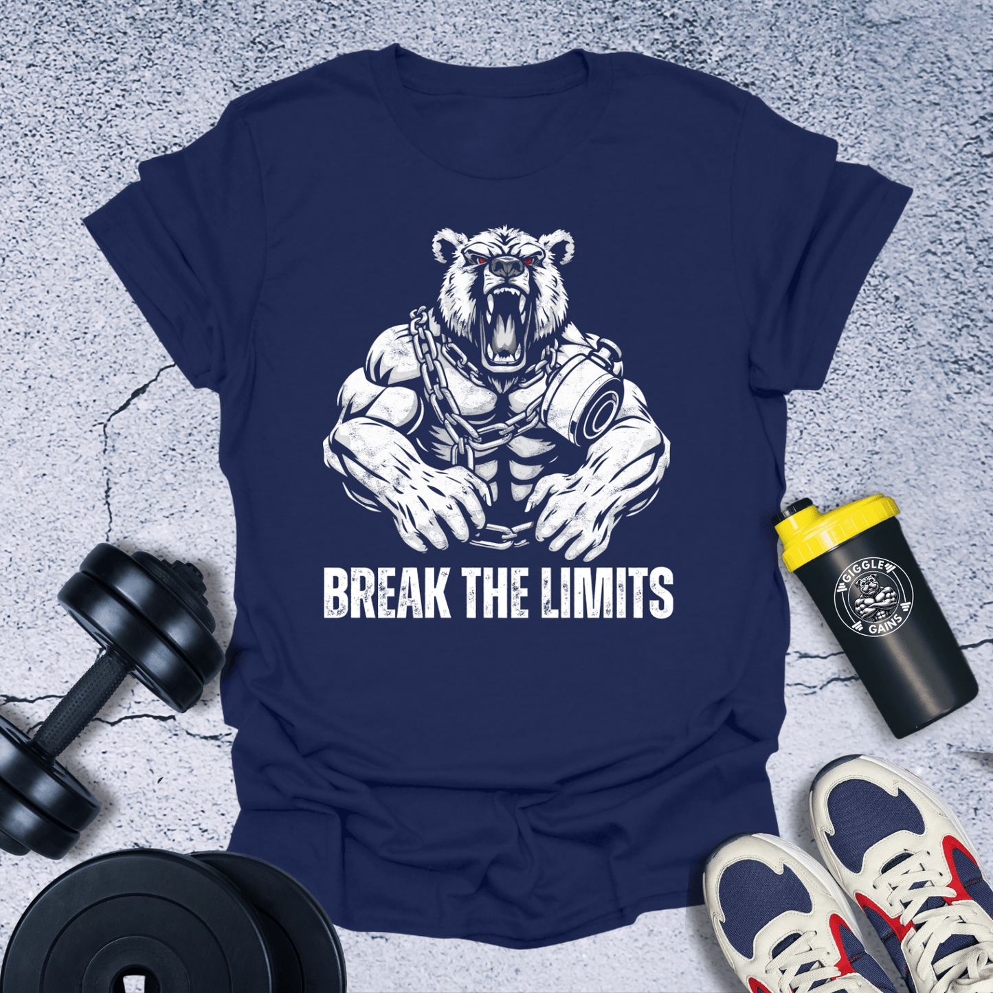 T-Shirt Navy / S Break The Limits T-Shirt