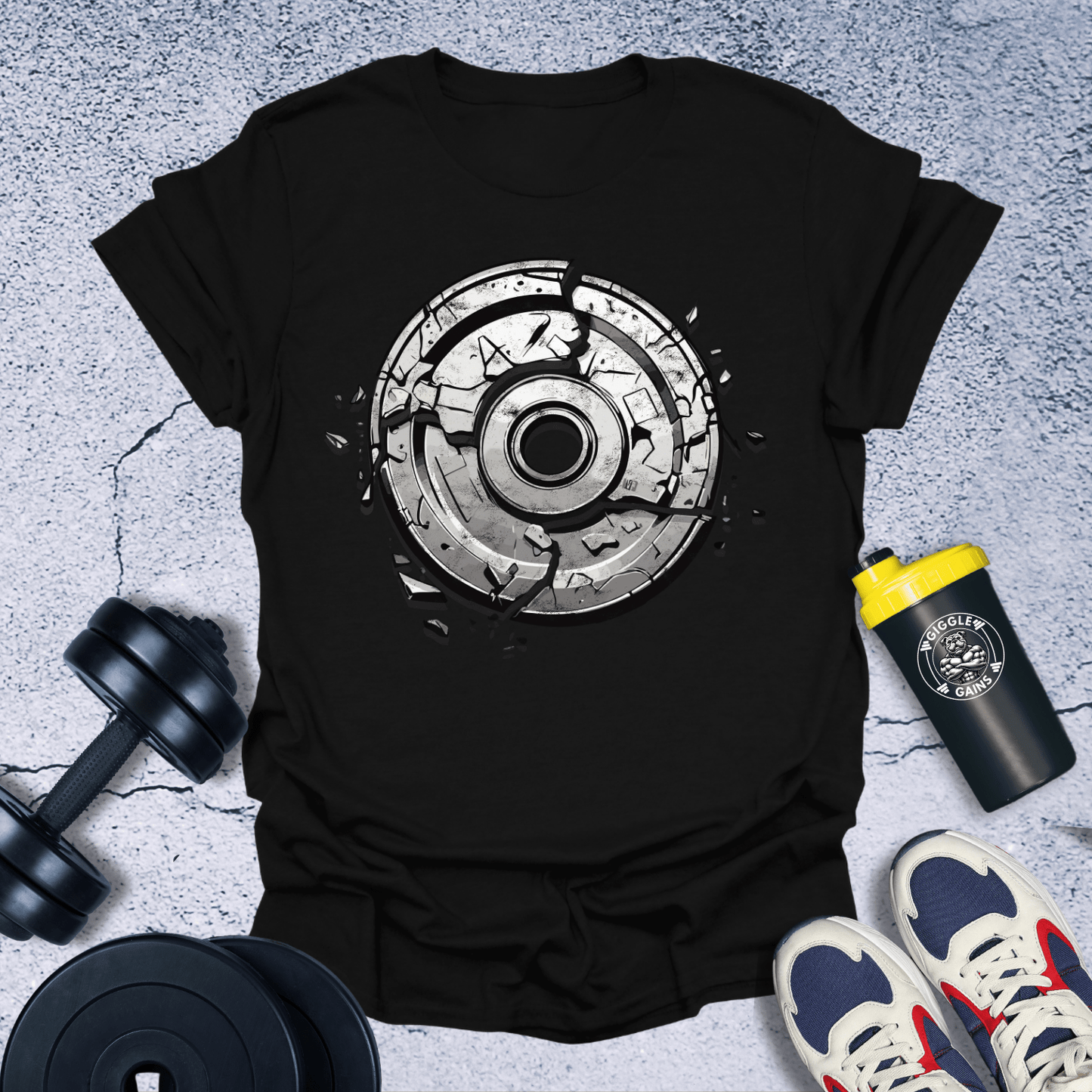 T-Shirt Black / S Breaking Bumper Plate T-Shirt