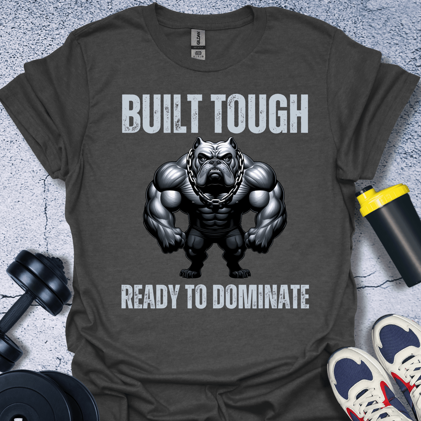 T-Shirt Dark Heather / S Built Tough T-Shirt