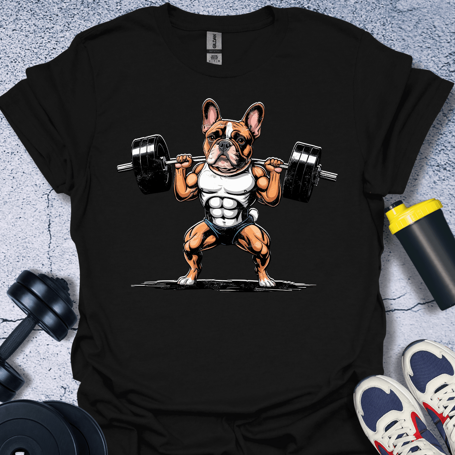 T-Shirt Black / S Bulldog Power T-Shirt