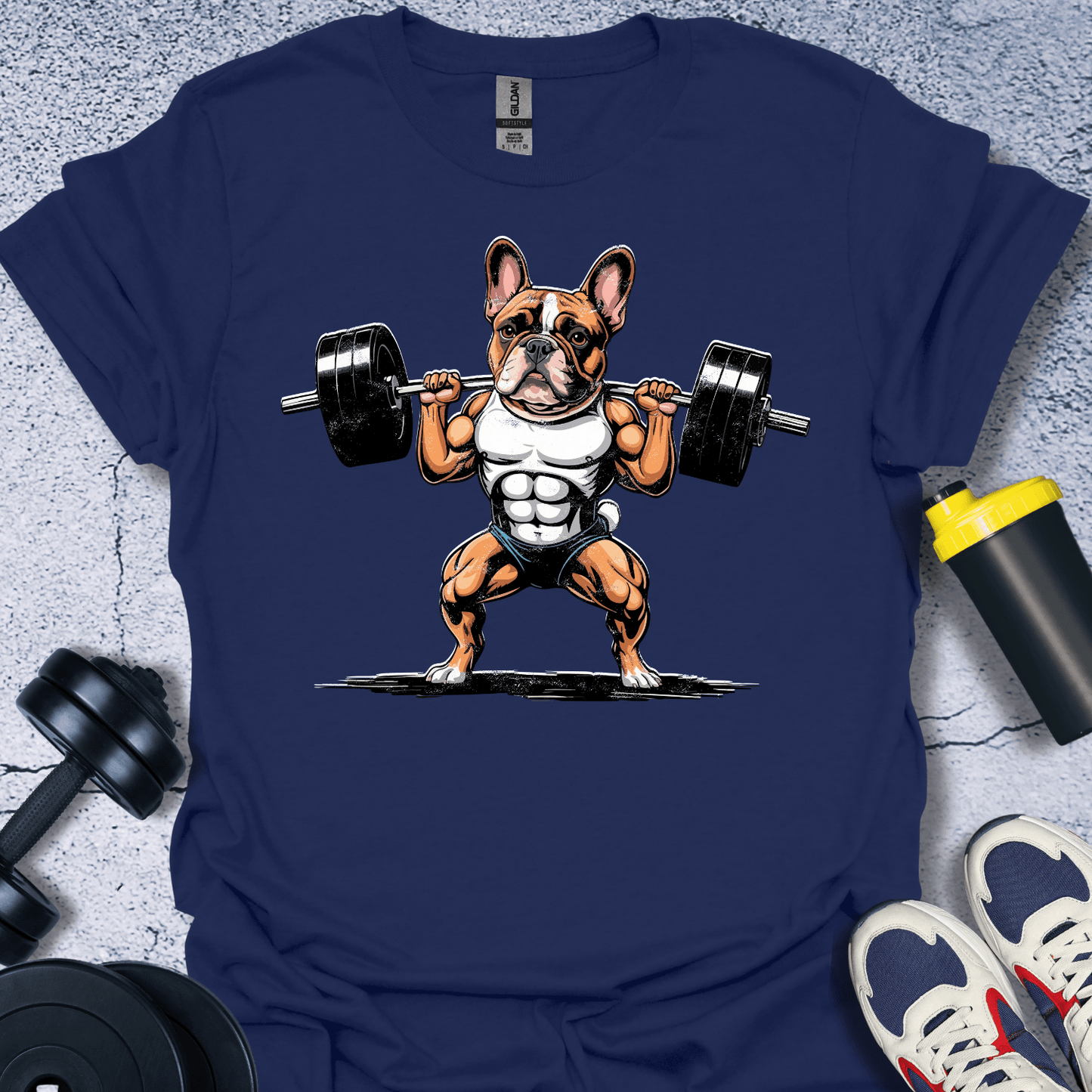 T-Shirt Navy / S Bulldog Power T-Shirt