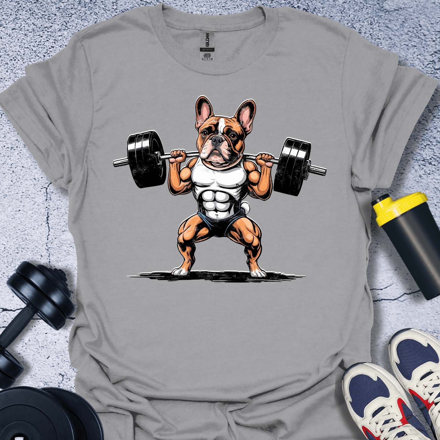 T-Shirt Sport Grey / S Bulldog Power T-Shirt