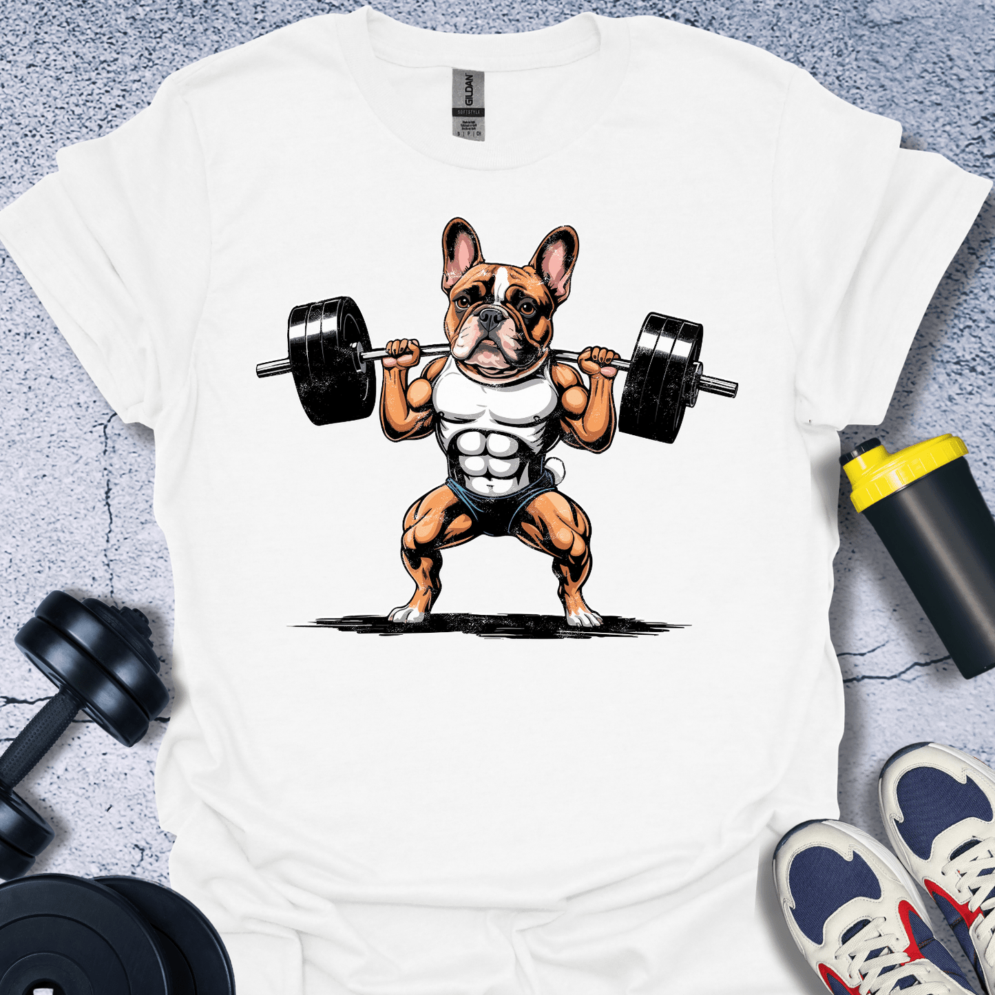 T-Shirt White / S Bulldog Power T-Shirt