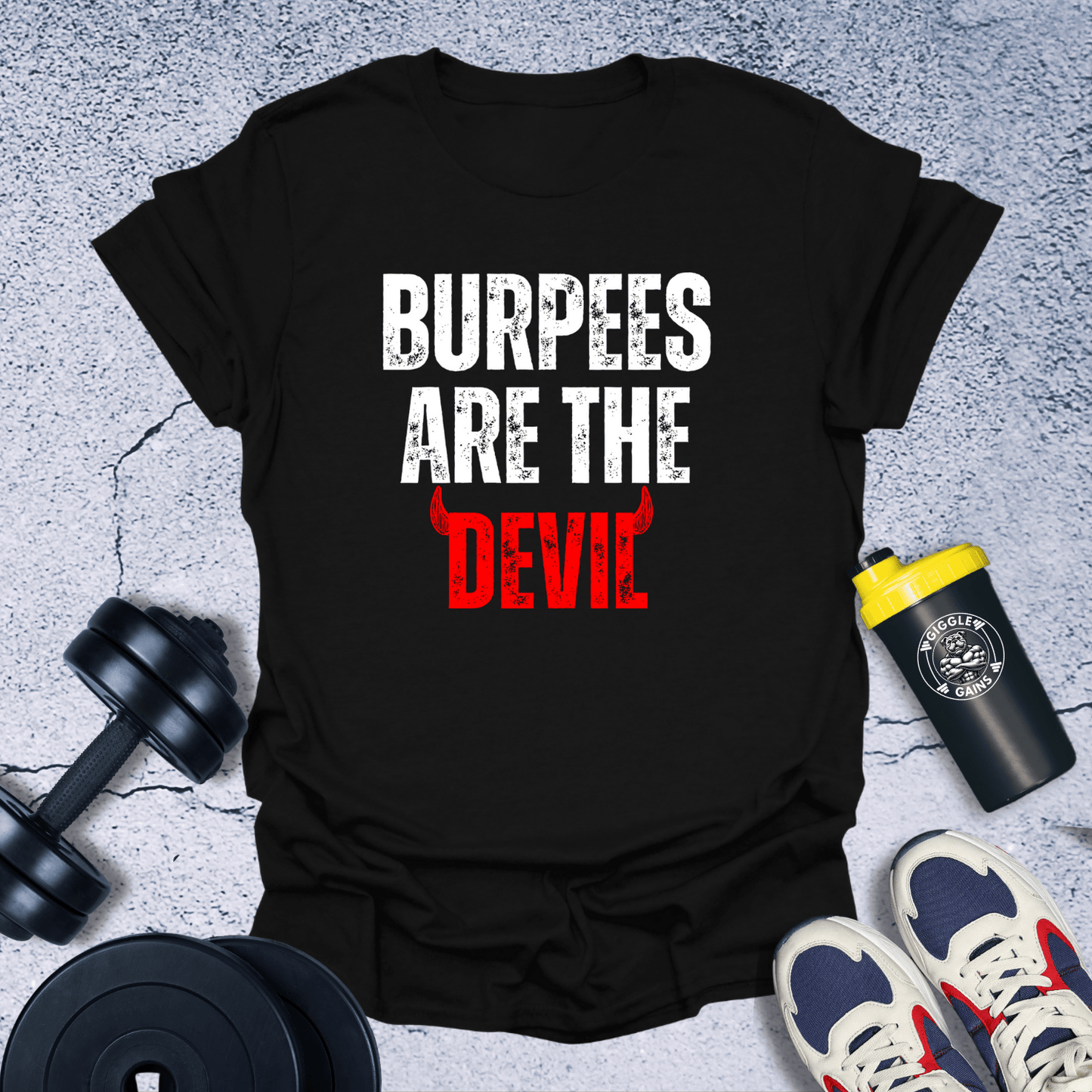 T-Shirt Black / S Burpees Are The Devil T-Shirt