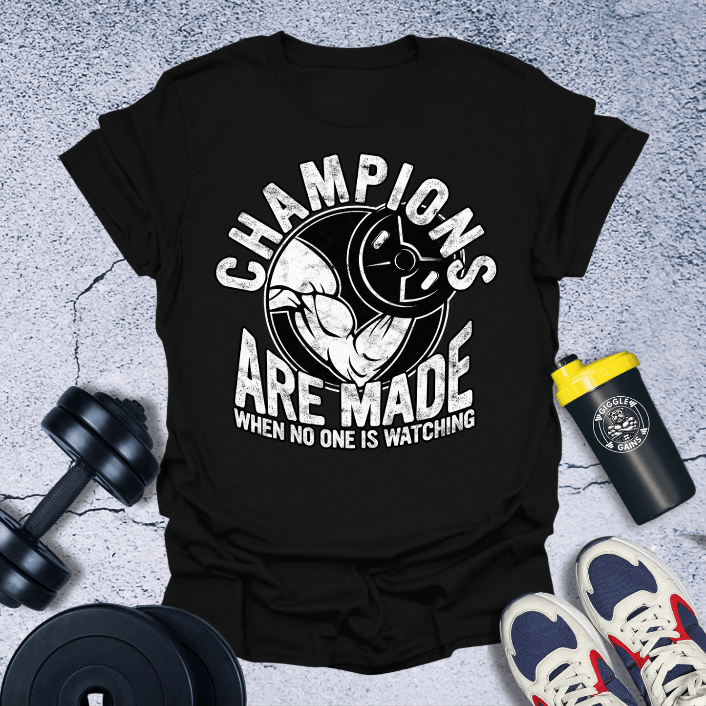 T-Shirt Black / S Champions T-Shirt