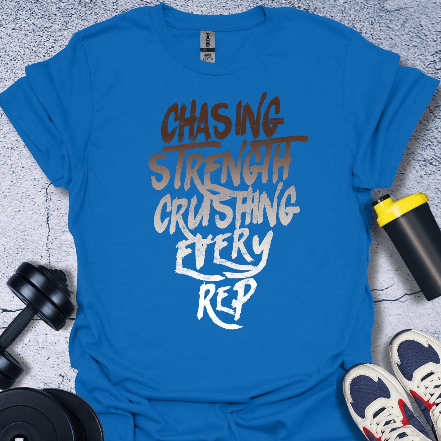 T-Shirt Royal / S Chasing Strength T-Shirt