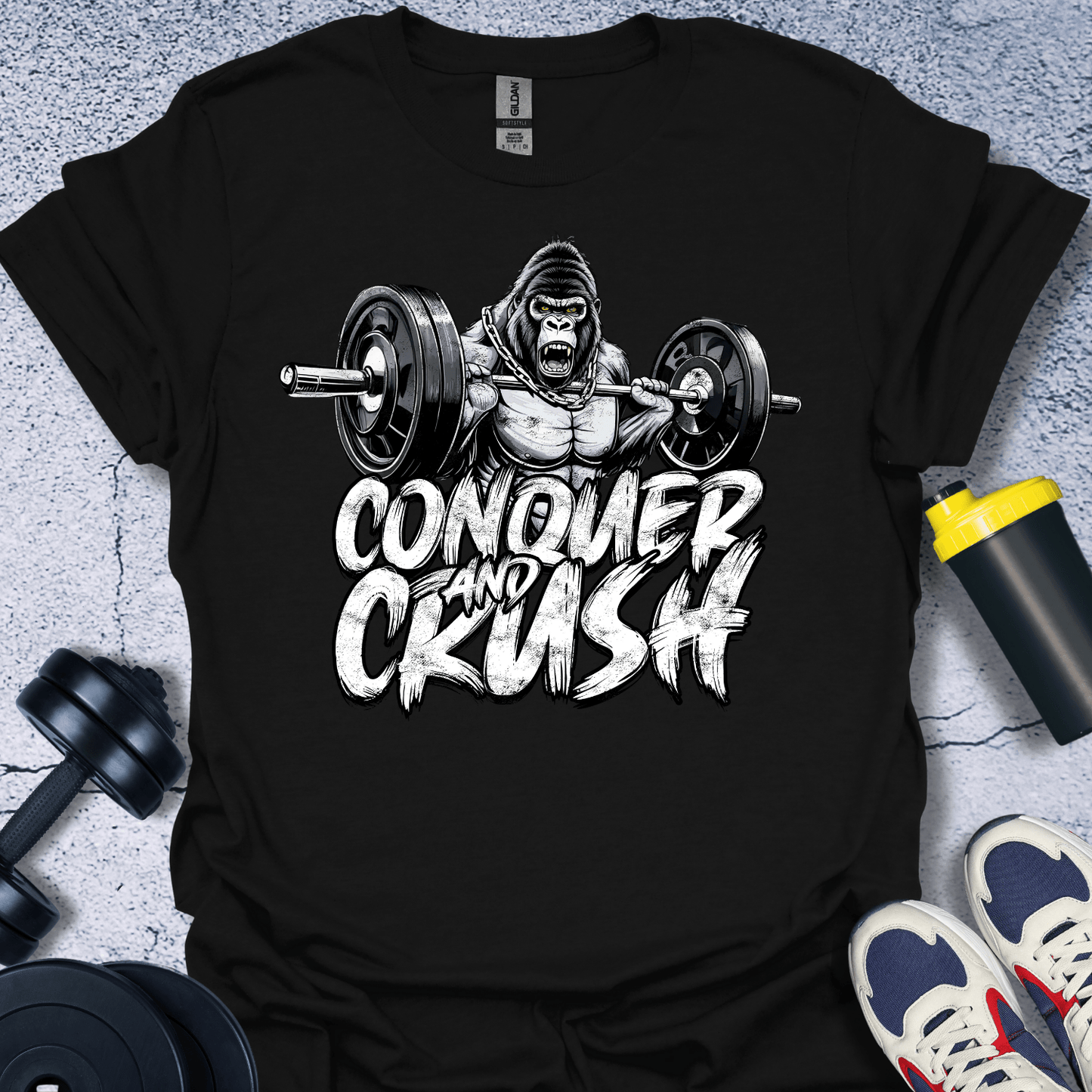 T-Shirt Black / S Conquer And Crush T-Shirt