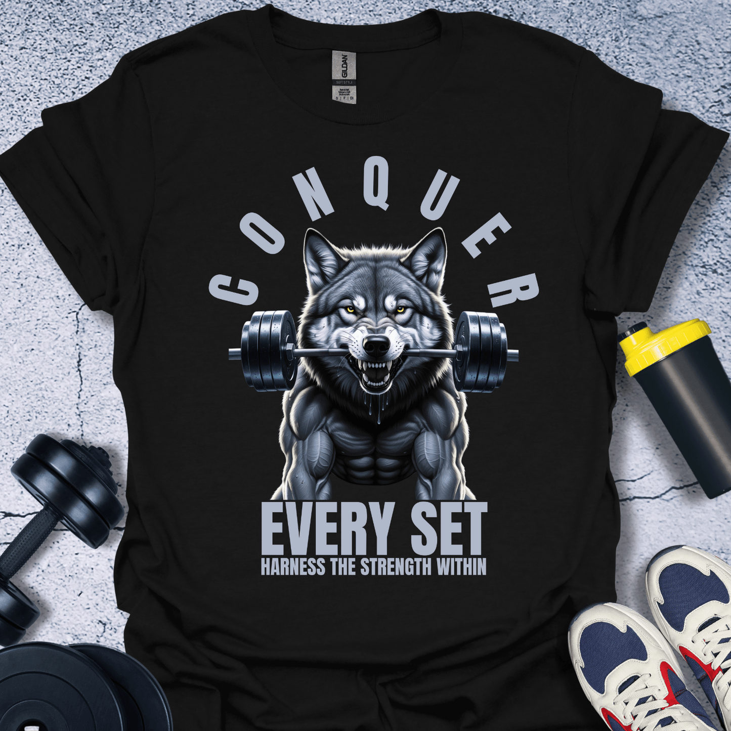 T-Shirt Black / S Conquer Every Set T-Shirt