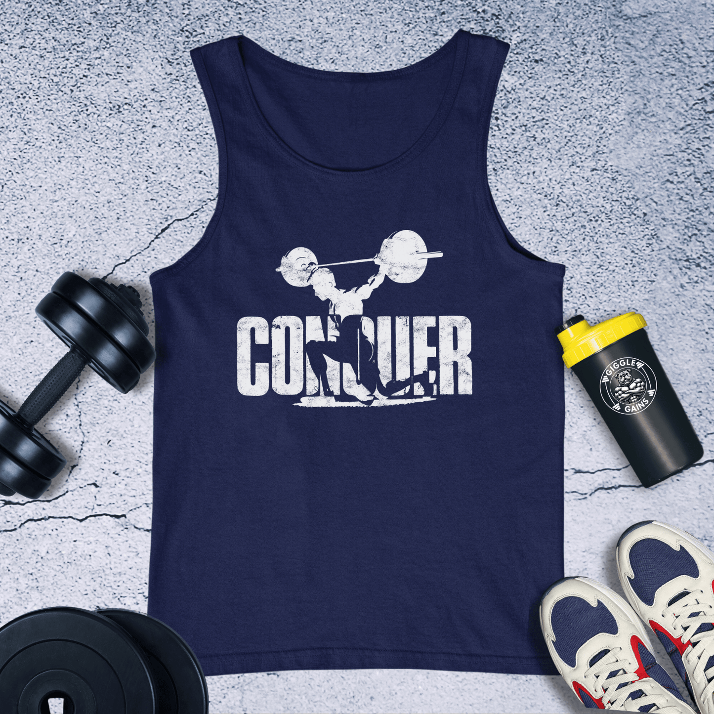 Tank Top Navy / XS Conquer Tank Top