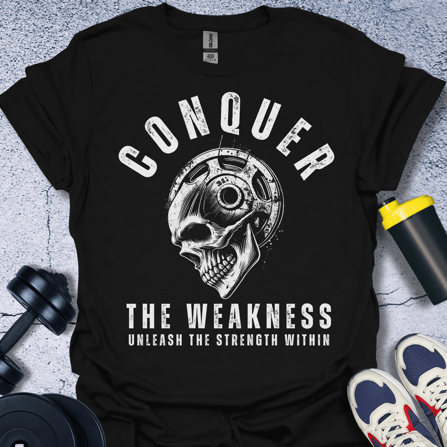 T-Shirt Black / S Conquer The Weakness T-Shirt