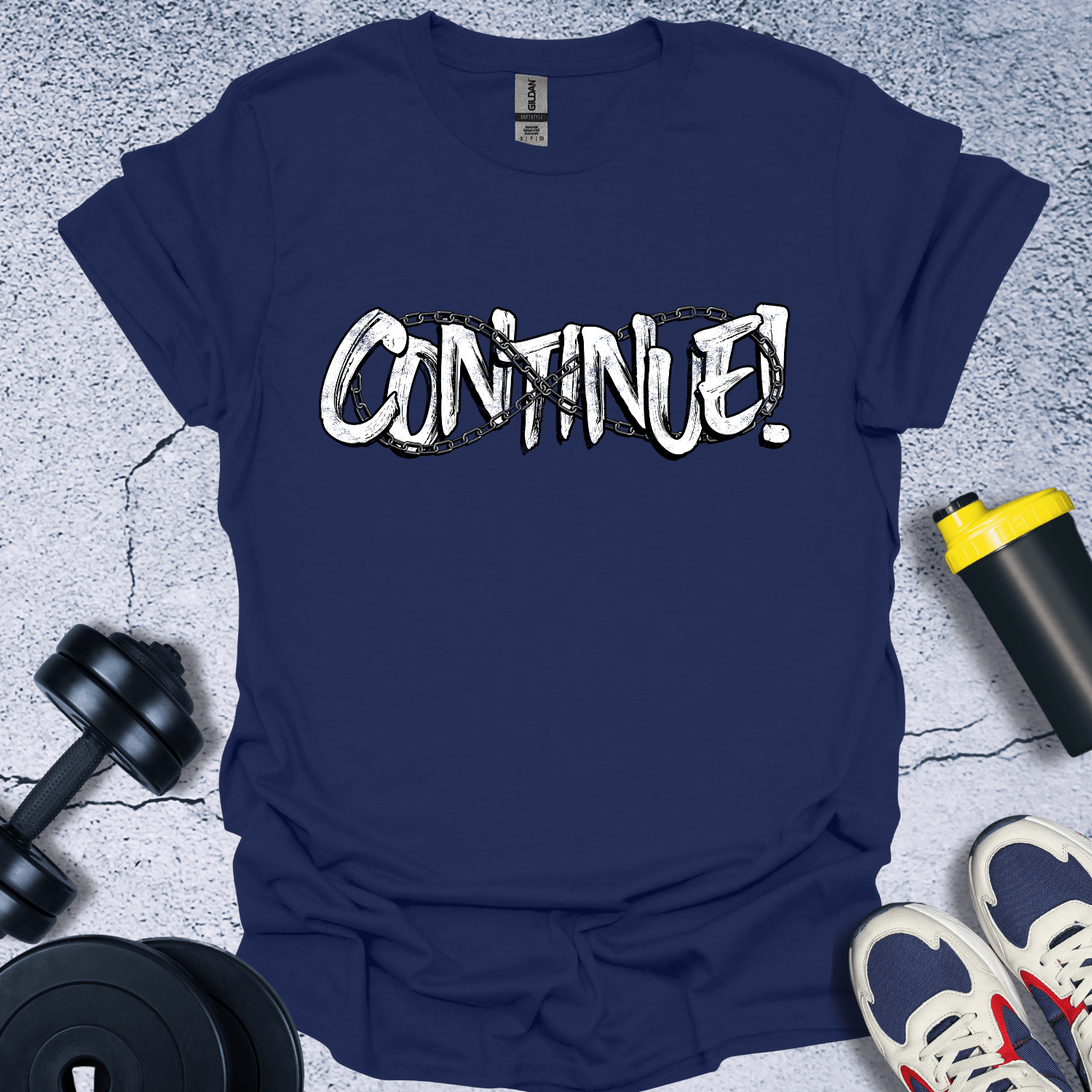 T-Shirt Navy / S Continue T-Shirt