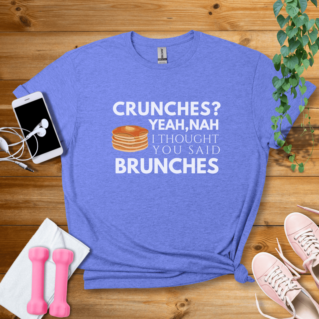 T-Shirt Heather Royal / S Crunches？ T-Shirt