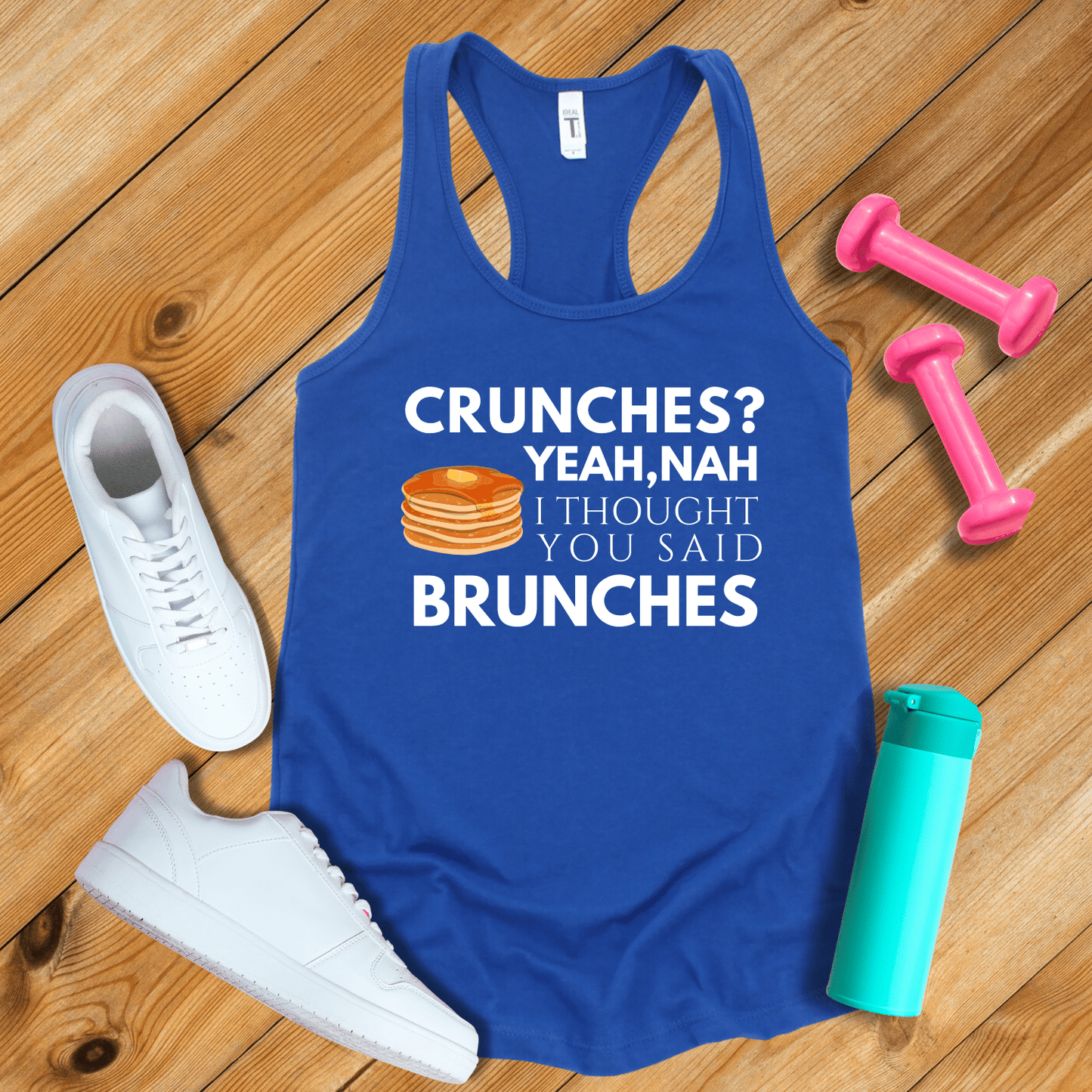 Tank Top Solid Royal / S Crunches? Tank Top