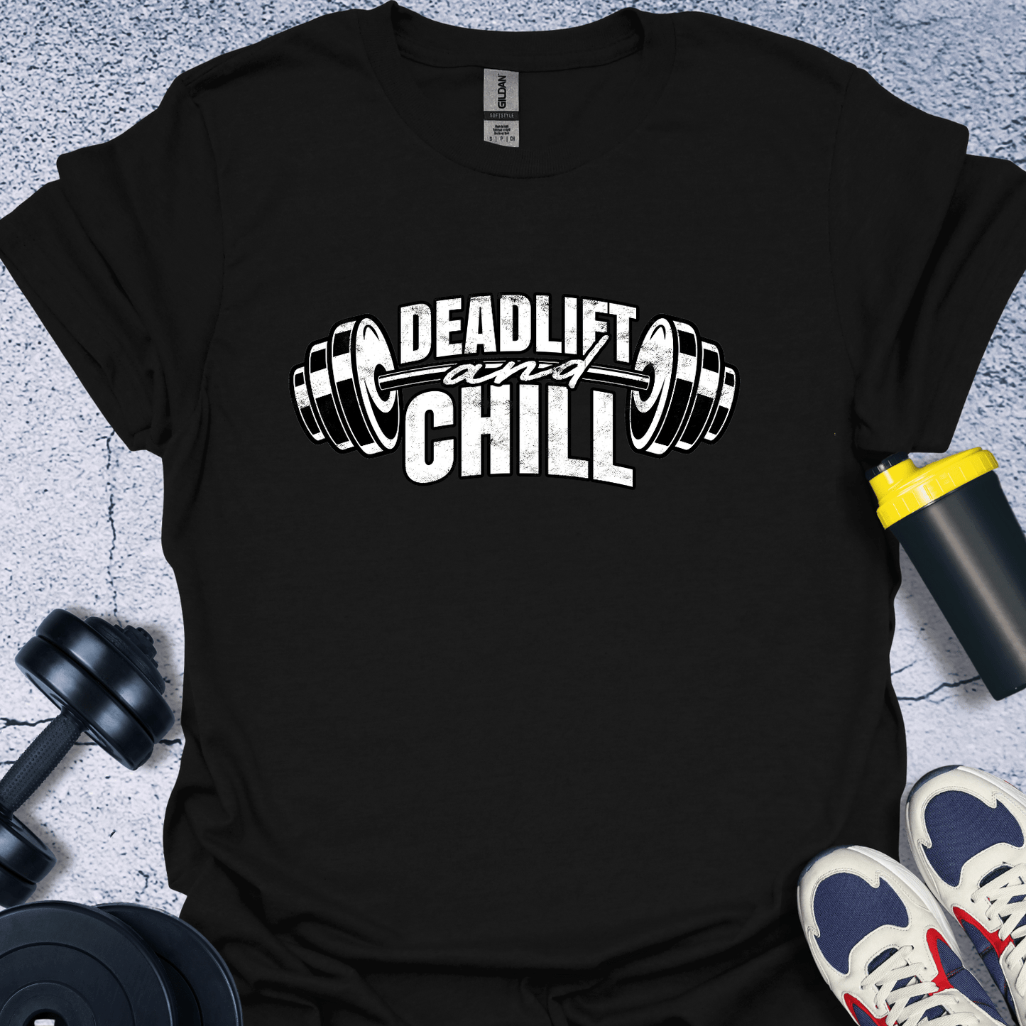 T-Shirt Black / S Deadlift And Chill T-Shirt