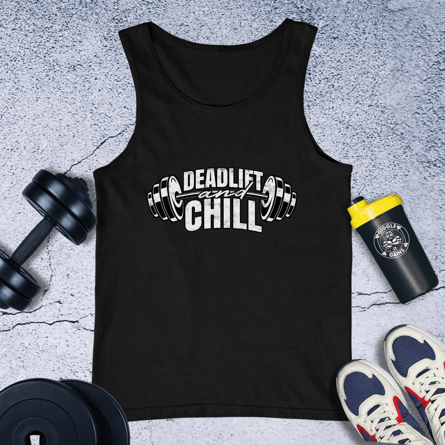 Tank Top Black / XS Deadlift And Chill Tank Top