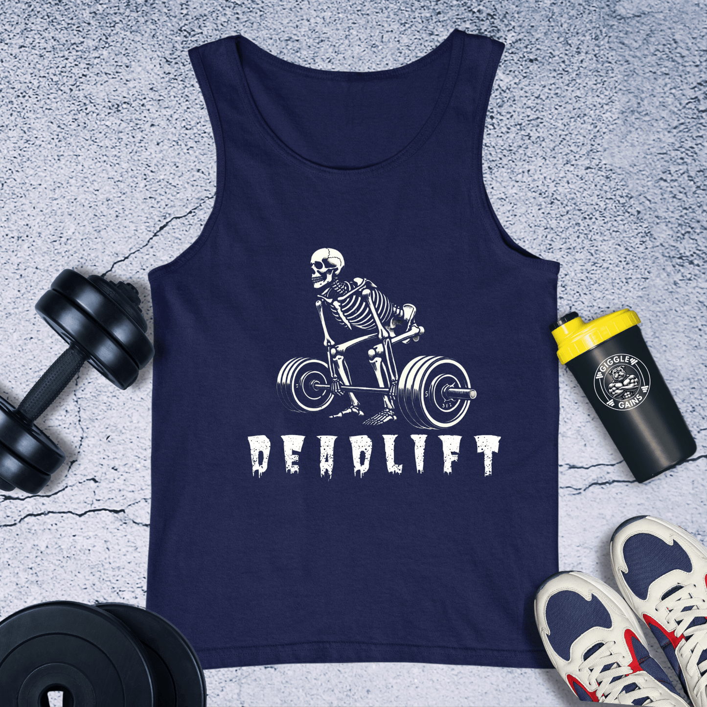 Tank Top Navy / XS Deadlift Tank Top