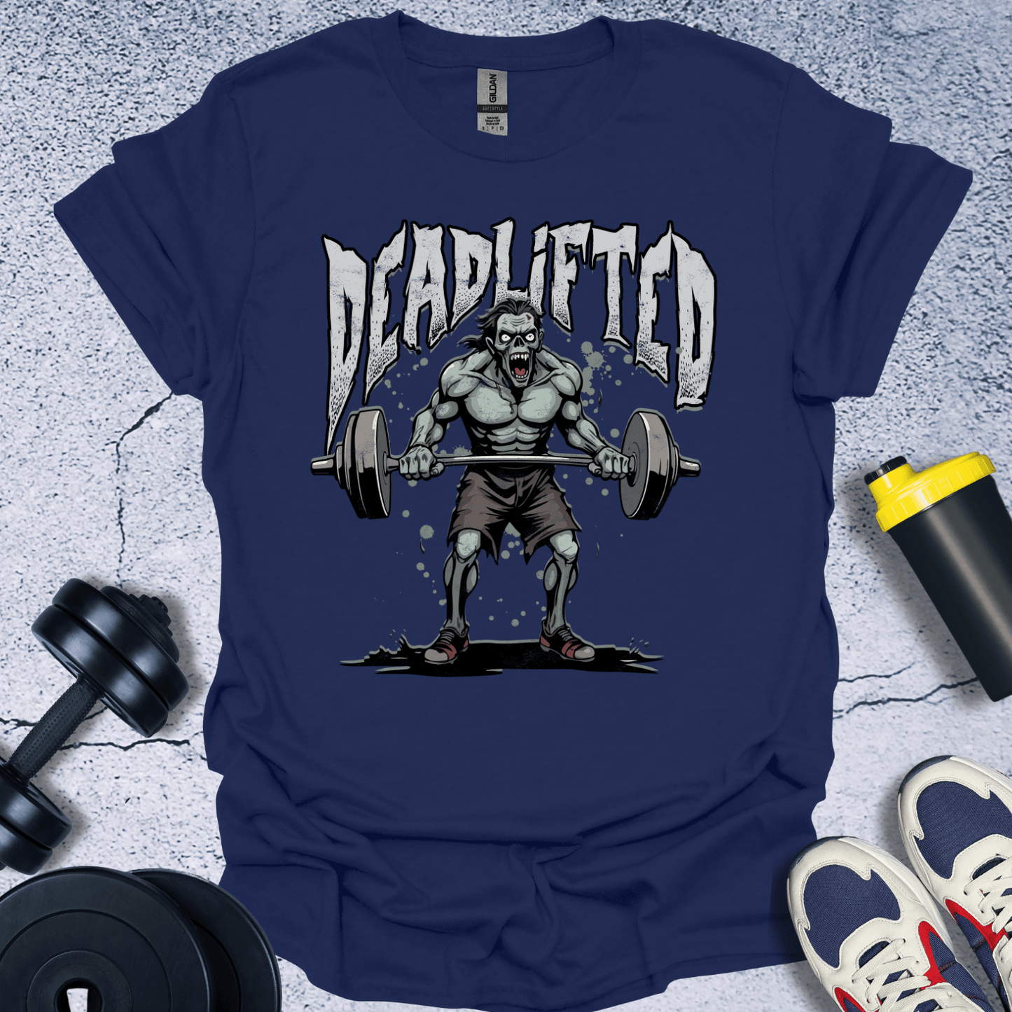 T-Shirt Navy / S Deadlifted T-Shirt