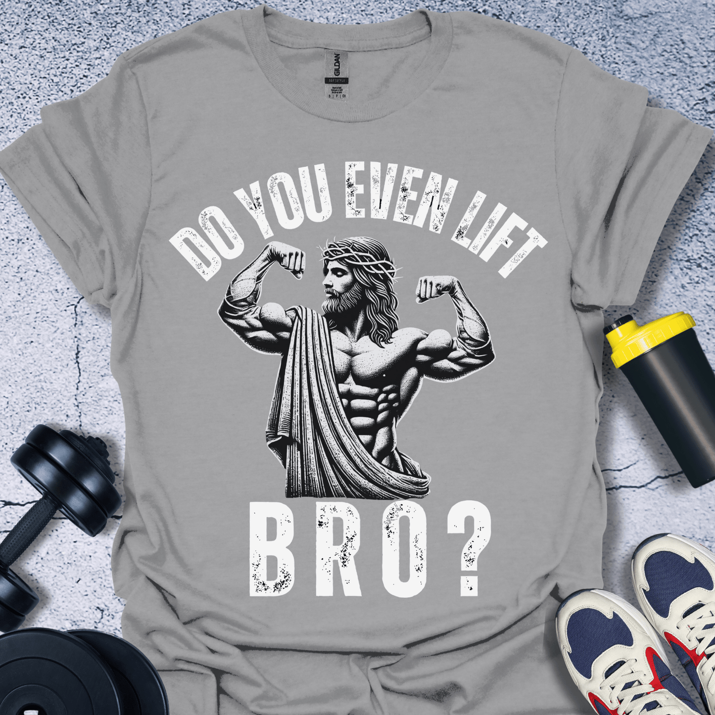 T-Shirt Sport Grey / S Do You Even Lift Bro? T-Shirt