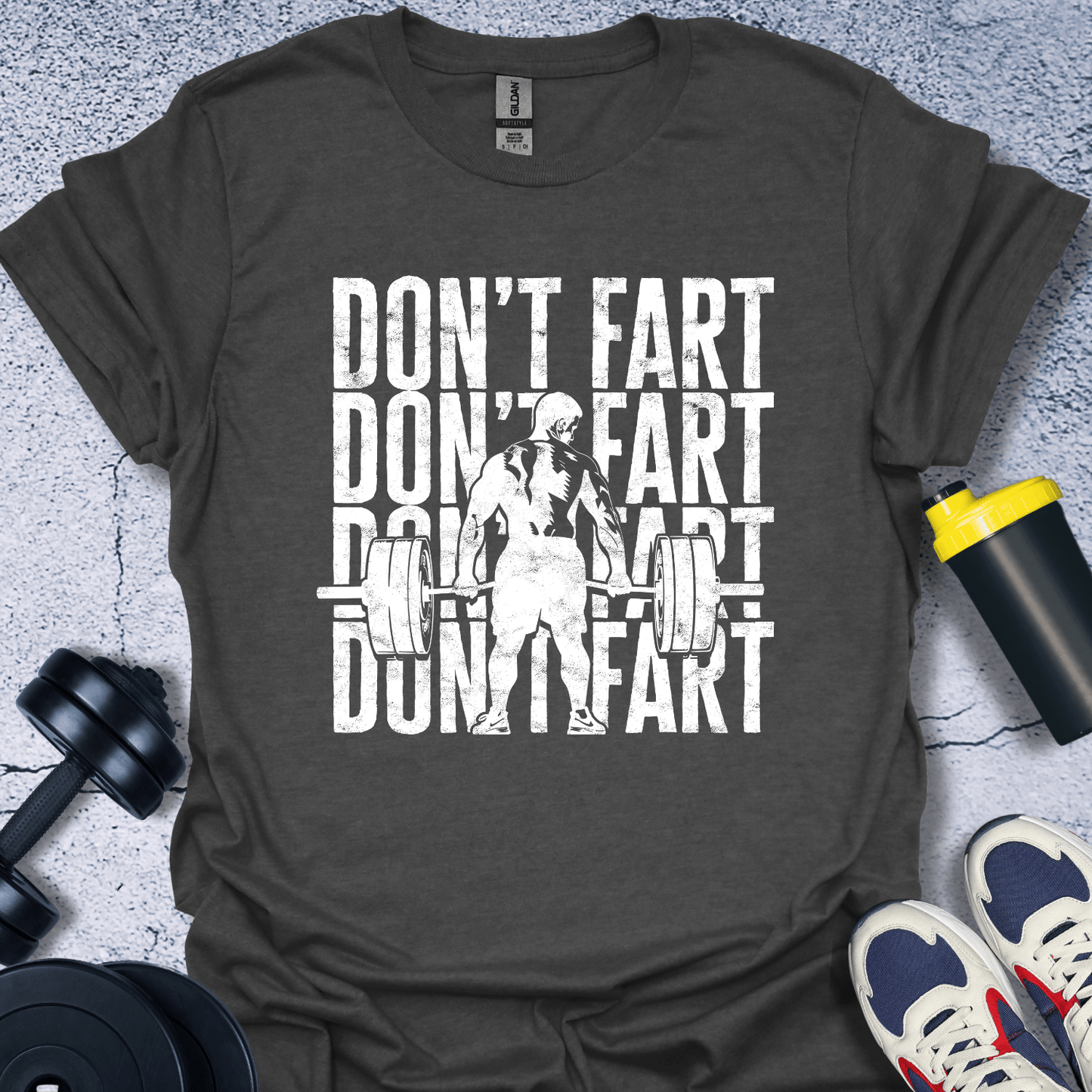 T-Shirt Dark Heather / S Dont Fart T-Shirt