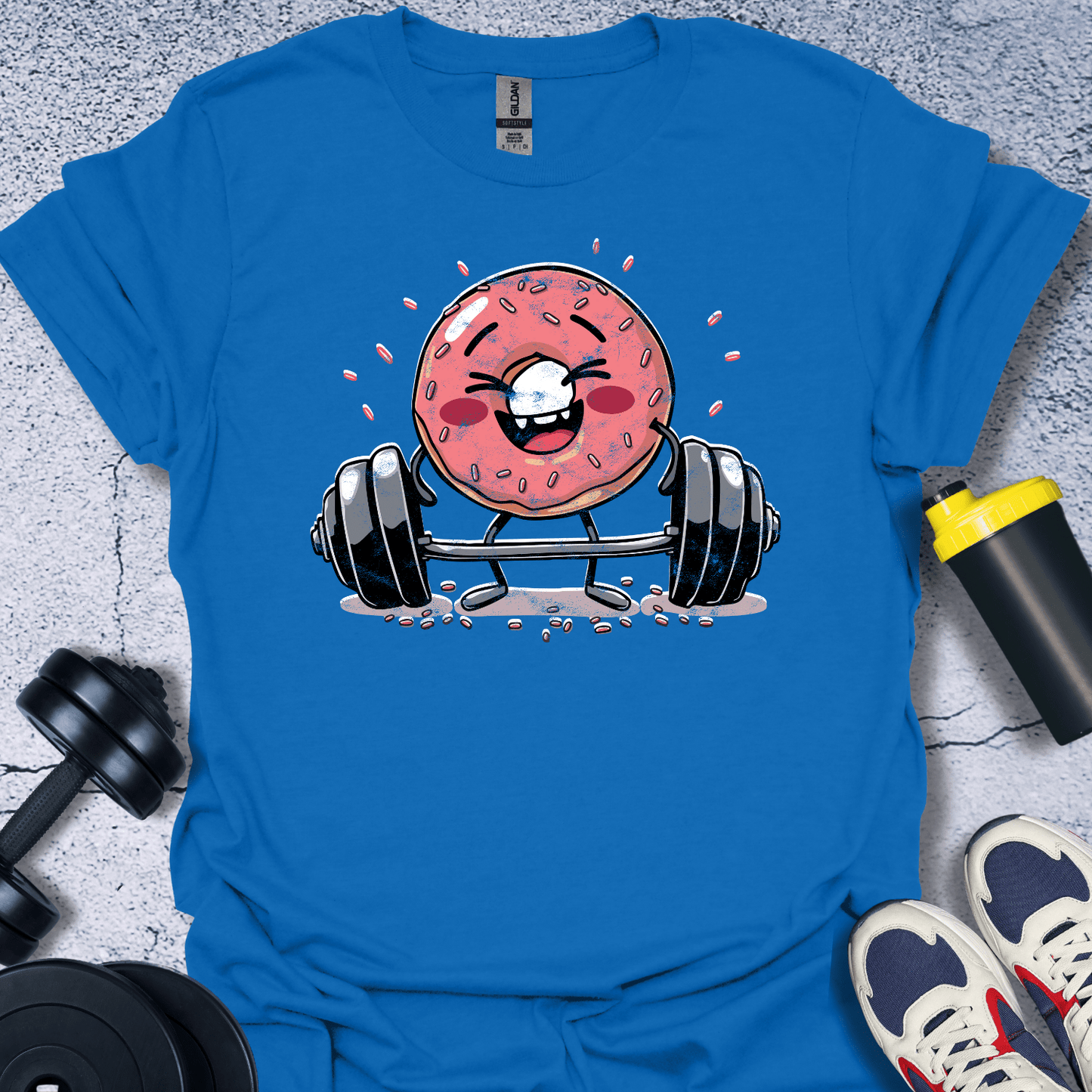 T-Shirt Royal / S Donut Weigtlifting T-Shirt