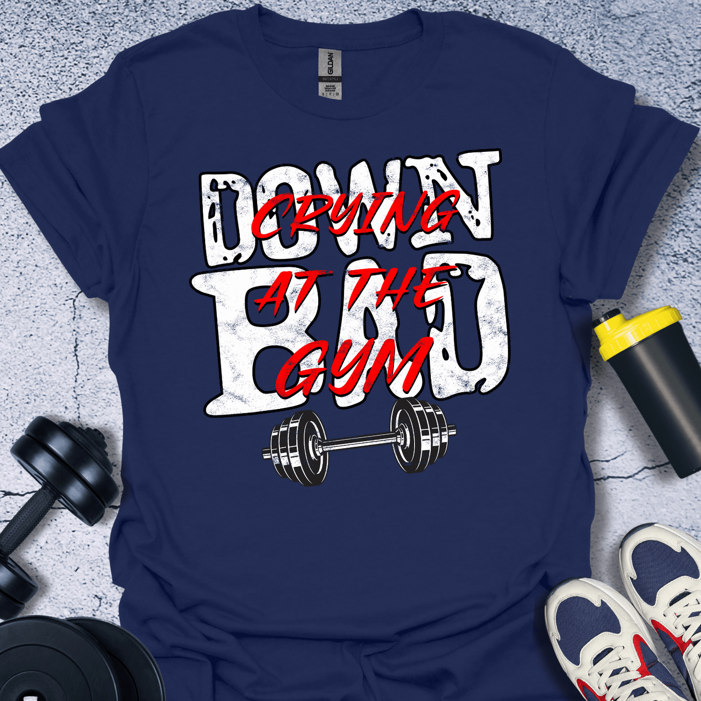 T-Shirt Navy / S Down Bad T-Shirt