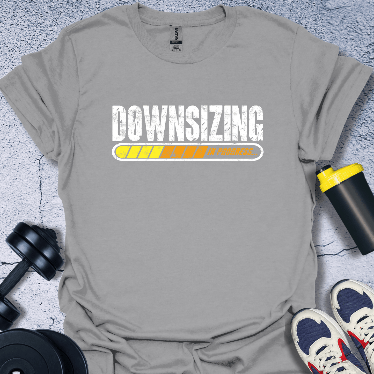 T-Shirt Sport Grey / S Downsizing In Progress T-Shirt