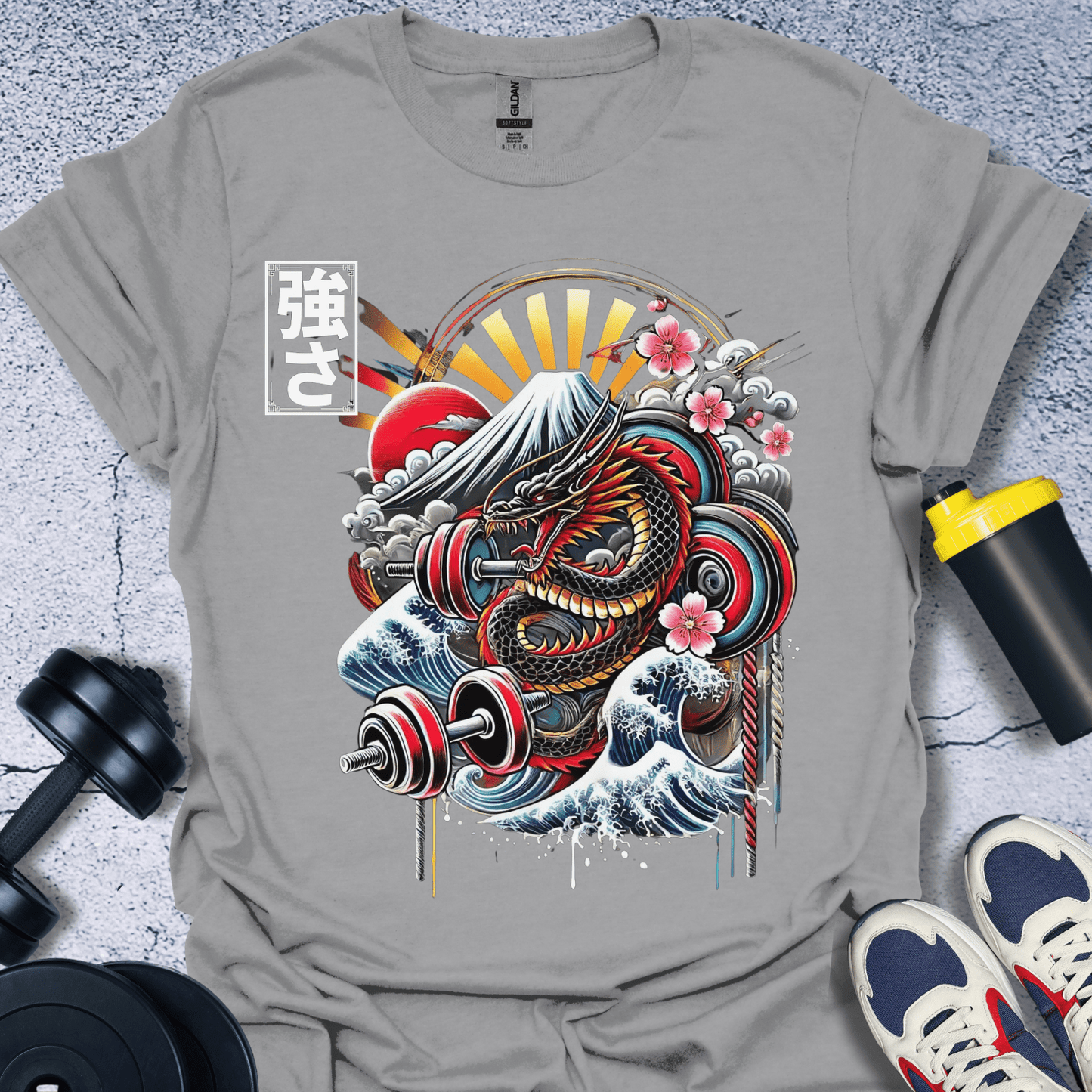 T-Shirt Sport Grey / S Dragon T-Shirt