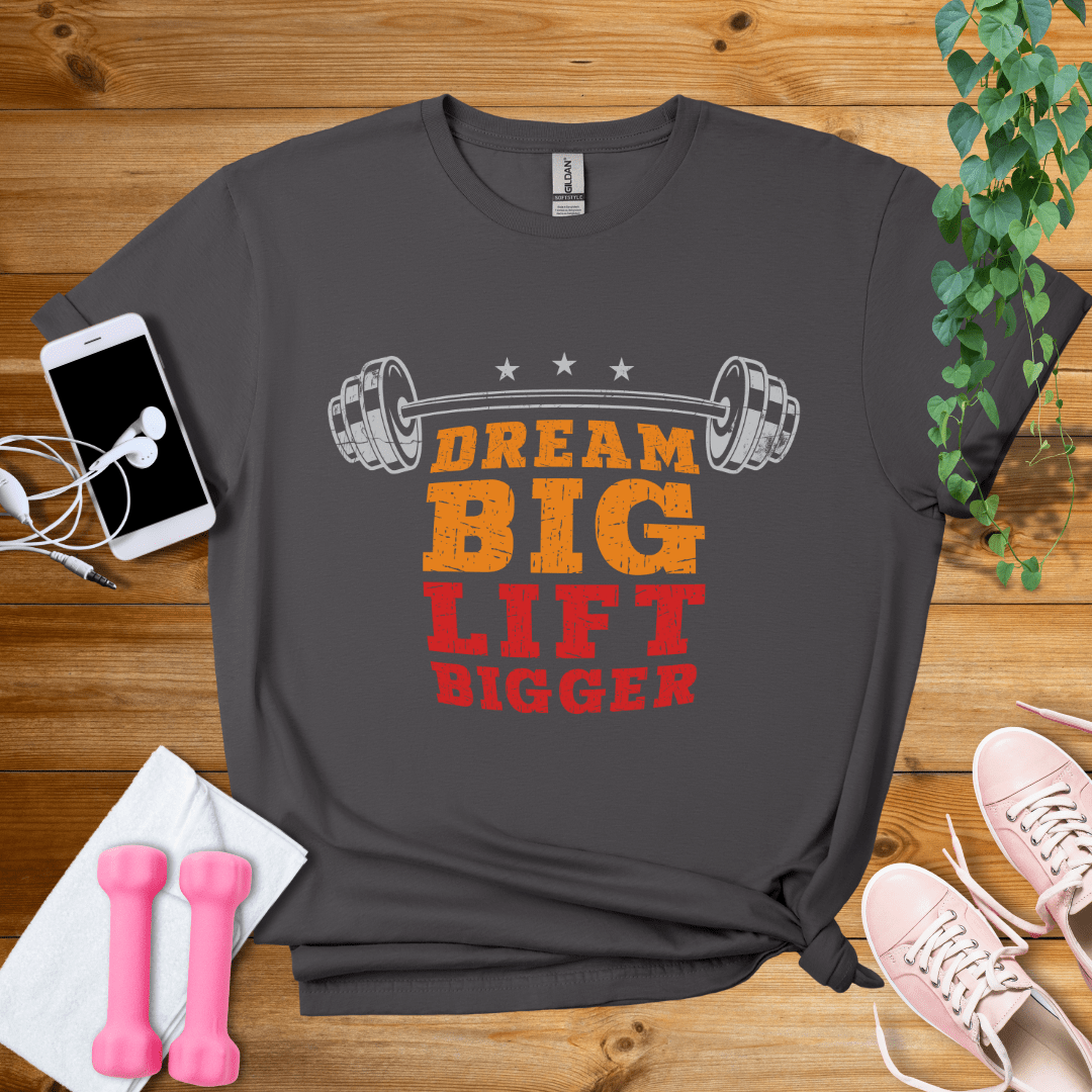 T-Shirt Charcoal / S Dream Big T-Shirt