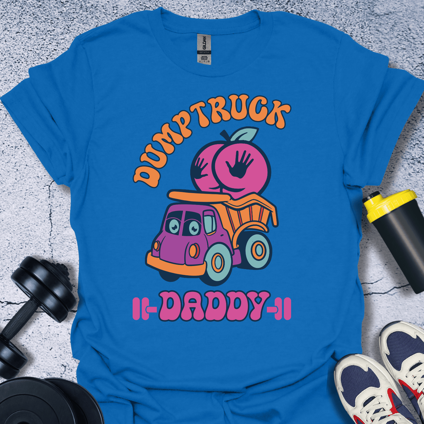 T-Shirt Royal / S Dumbtruck Daddy T-Shirt