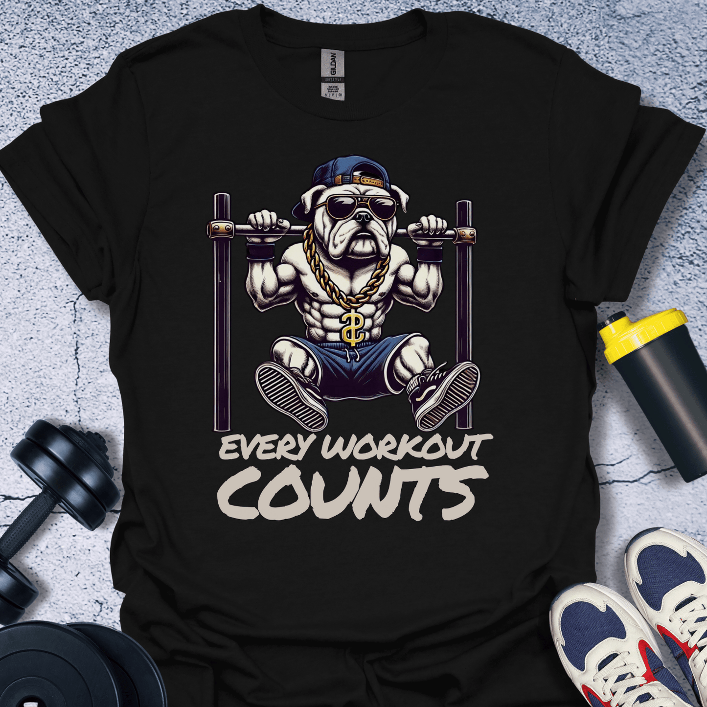 T-Shirt Black / S Every Workout Counts T-Shirt