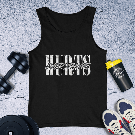 Tank Top Black / XS Everything Hurts Tank Top